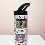 16oz Personalized Soccer Photo Sports Bottle