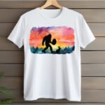 Bright Bigfoot Easter Shirt